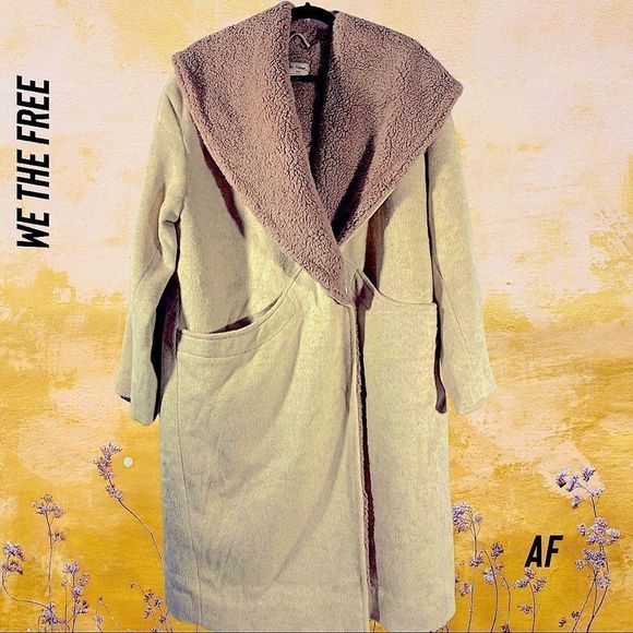 FREE PEOPLE COCO COZY COAT NEW MEDIUM - Picture 9 of 14